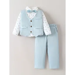 Hopscotch Boys Printed Shirt with Trousers-picture-21