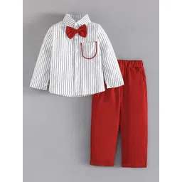 Hopscotch Boys Striped Shirt with Trousers-picture-10