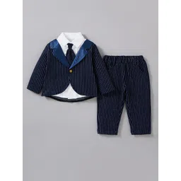 Hopscotch Boys Striped Shirt with Trousers-picture-24