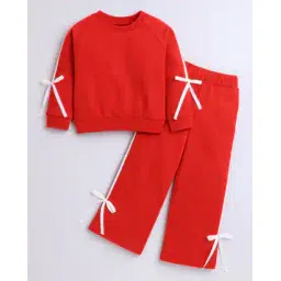 hopscotch Girls Embellished Round-Neck Pants with Top-picture-11