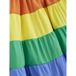 Hopscotch Girls Polyester Fit & Flare Dresses-picture-54