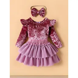 Hopscotch Girls Polyester Printed Clothing Set image 1