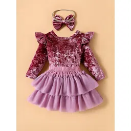 Hopscotch Girls Polyester Printed Clothing Set image 3