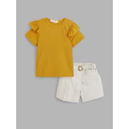 Hopscotch Girls Polyester Solid Clothing Set-picture-10