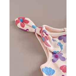 Hopscotch Girls Printed 2-Pc Bow & Knot Cotton Pant Set-picture-22