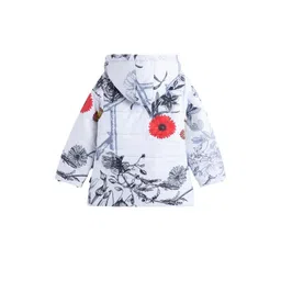 Hopscotch Girls White Polyester Printed Jackets-picture-37