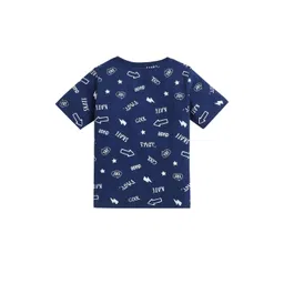 Hopscotch Kids-Boys Multi Cotton Tshirts-picture-38