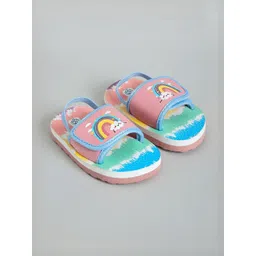 Hopscotch Kids Unisex Rainbow Cloud Casual Flip Flops-picture-10