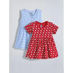 Hopscotch Print Fit & Flare Dress-picture-16