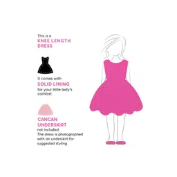 Hopscotch Print Fit & Flare Dress image 3