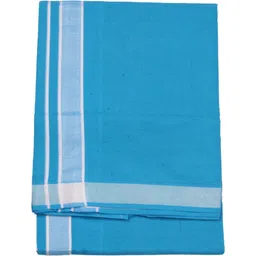 Hornbill Enterprises Kerala Style Cotton Dhoti Single size with 1.9 meters Set 1 Solid Men Dhoti-picture-17