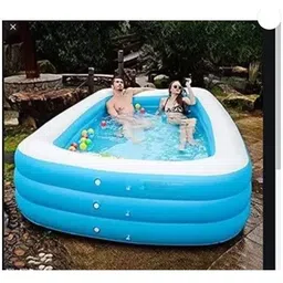 hornflow R Ground Portable Swimming Pool for Adults with Electric Air Pump (10-Feet) Inflatable Swimming Pool-picture-10