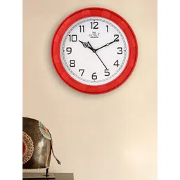Horo Red & White Traditional Wall Clock-picture-15