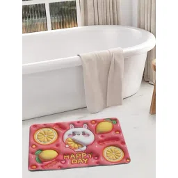 HOSTA HOMES Anti Skid Abstract Multicolor Others Non Slip Bath mat-picture-26