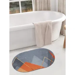 HOSTA HOMES Anti Skid Abstract Multicolor Others Non Slip Bath mat-picture-34