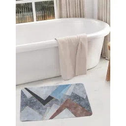 HOSTA HOMES Anti Skid Abstract Multicolor Others Non Slip Bath mat-picture-31