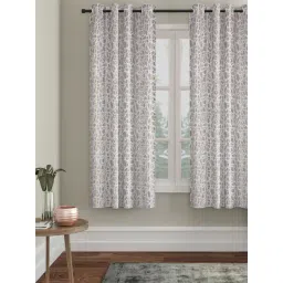 Hosta Homes Brown Polyester Window Blackout Curtain-picture-40
