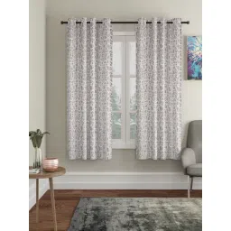 Hosta Homes Brown Polyester Window Blackout Curtain-picture-41