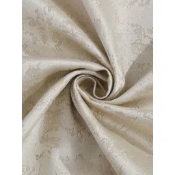 HOSTA HOMES Cream Polyester Long Door Blackout Curtain - Set of 2 image 5