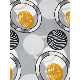 HOSTA HOMES Grey Polycotton 280 TC King Size Flat Bed Sheet with 2 Pillow Covers image 5