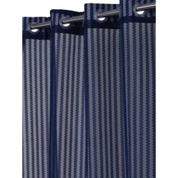 HOSTA HOMES Navy Blue Long Door Curtain image 2