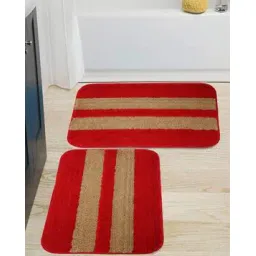 hosta homes Pack of 2 Striped Anti-Skid Mats-picture-29