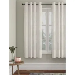 Hosta Homes Polyester Net Zig Zag Design 5 ft. Window Curtain 1 pc.-image-26