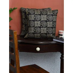 HOSTA HOMES Set of 2 Foil Printed Cushion Covers-picture-17