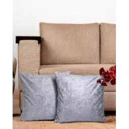 hosta homes Set of 2 Velvet Cushion Covers 24" x 24 "-picture-42