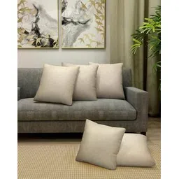 hosta homes Set of 5 Textured Cushion Covers 16" x 16 "-picture-19