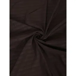 Hosta Homes Stripes Brown 280 TC Poly Satin Fitted King Bed Sheet with 2 Pillow Covers image 4