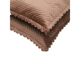 Hosta Homes Velvet Fabric Laser Cut Pillow Cover Pack Of 2 By Hosta Homes image 2