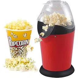 Hot Air Popcorn Machine – Electric Oil-Free Instant Popcorn Maker for Home | Stylish Design with Measuring Cup Automatic Big Popcorn Machine for Movie Nights-picture-16