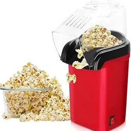 𝐖𝐈𝐓𝐇 𝟏𝟐 𝐘𝐄𝐀𝐑𝐒 𝐖𝐀𝐑𝐑𝐀𝐍𝐓𝐘 Hot Air Popper Electric Popcorn Maker 1200W – Oil-Free, Healthy Snack for Kids & Adults – Quick, Easy, and Free Popcorn for Parties & Movie Nights-picture-21