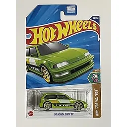 Hot Wheels '90 Honda Civic EF, Green, 70s vs 90s Collection, 1/10-picture-29