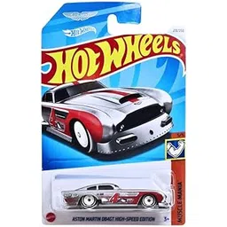 Hot Wheels Aston Martin DB4GT High Speed Edition Muscle Mania Ages 3 and Up by Small CLAP (Grey)-picture-13