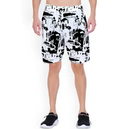 Hotfits Men Printed Low-Rise Regular Fit Shorts-picture-36