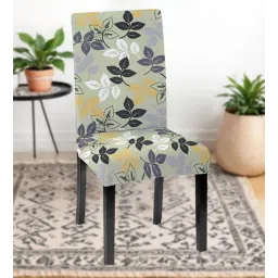hotkei Green Polycotton Floral Print 14x18 Inches Chair Covers (1 piece)-picture-37