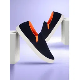 HOTSTYLE Men Orange Canvas Sports Shoes-picture-13