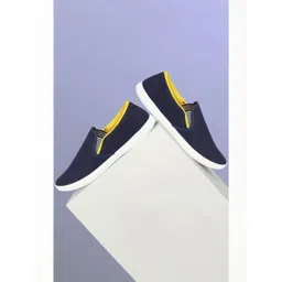 HOTSTYLE Men Yellow Canvas Sports Shoes-picture-34
