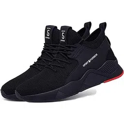hotstyle Men's Fashion Black Canvas Casual Sneaker-picture-46