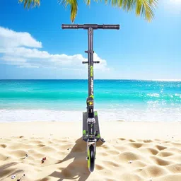 house of common foldable Kick Scooter | Hight Adjustable |smooth breaks | Age- 4-10 Years Kids-picture-39