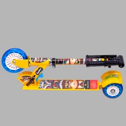 house of common foldable scooter for kids with 3 wheels , brakes , adjustable height, eva wheel Adult Scooter-picture-16