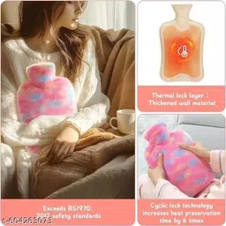 house of common Hot Bag with Soft Plush Fur Pocket Cover For Body Ache Plaster & Patch-picture-18