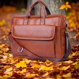 house of common Men & Women Tan Messenger Bag-picture-10