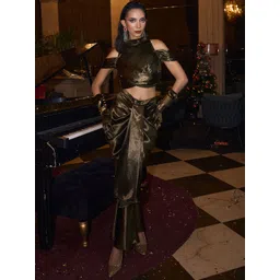 HOUSE OF FETT Phantom Embellished Top With Skirt-picture-34