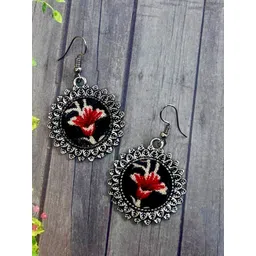 House Of Handmade Circular Drop Earrings-picture-34