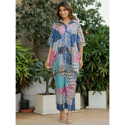 HOUSE OF JAMOTI Printed Patchwork Play Co-ord Set-image-48