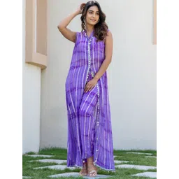 HOUSE OF JAMOTI Printed Regular Pure Cotton Kurta with Trousers-image-22