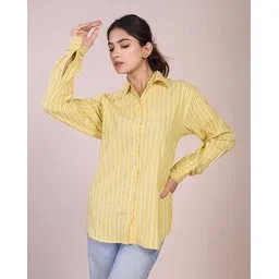 house of mira Women Stripes Shirt-picture-48